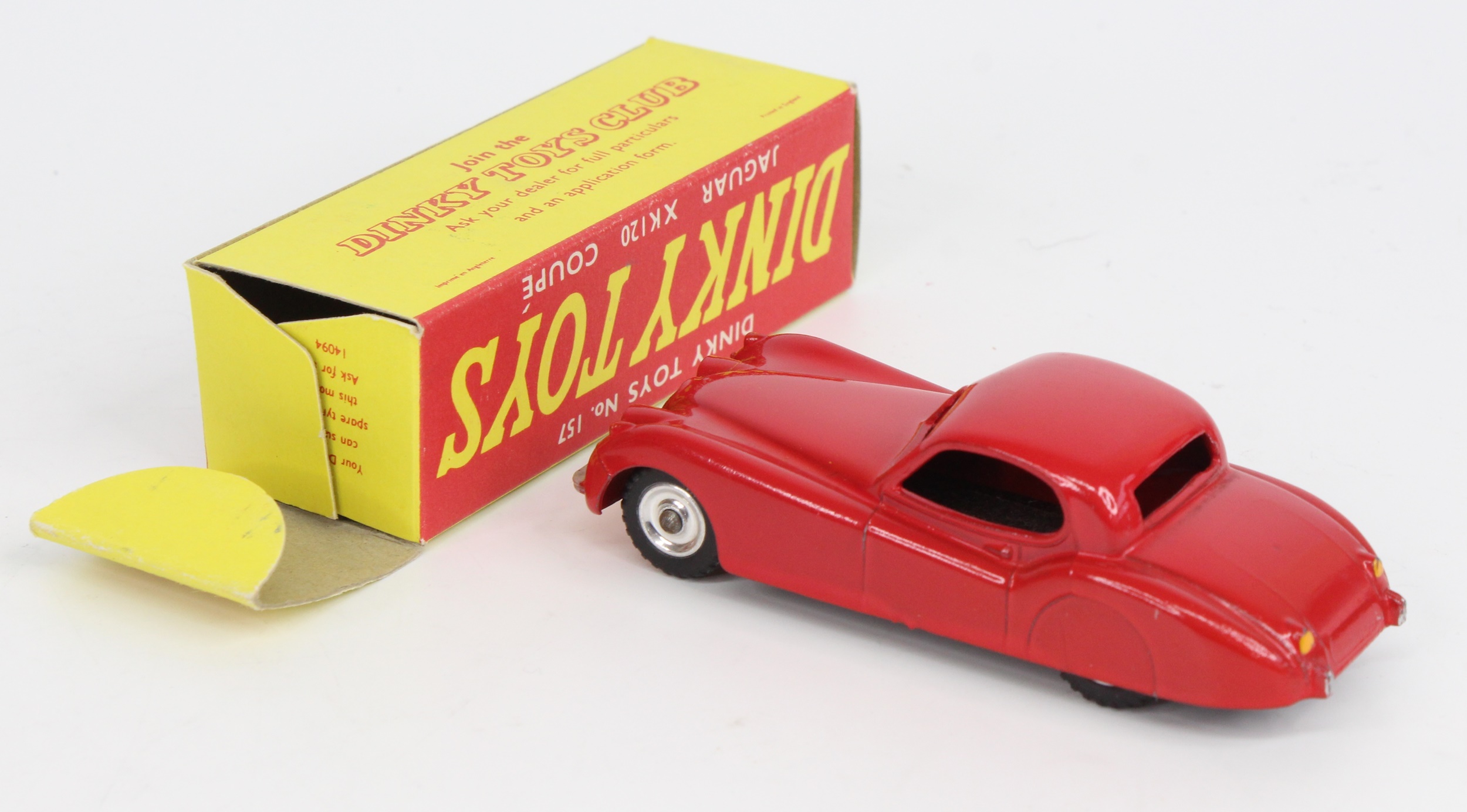 美品激レア　DINKY TOYS JAGUAR XK120 ミニカー Dinky 157, Jaguar XK120 - Free Price Guide & Review