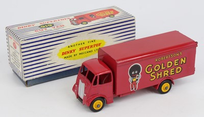 Lot 1120 - Dinky Toys No. 919 Golden Shred guy van, red...