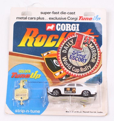 Lot 1110 - Corgi Rockets Ford Escort 'London to Mexico'...