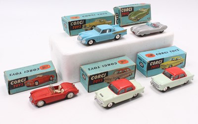 Lot 1420 - Corgi Toys boxed model group of 5 comprising...