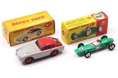 Lot 1292 - Dinky Toys boxed mode group, 2 examples...