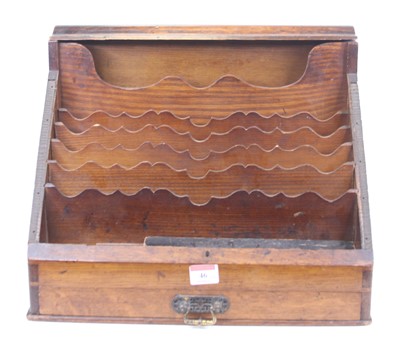 Lot 46 - A late Victorian oak and stained pine...