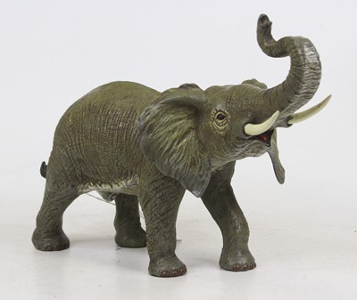 Lot 48 - A cold painted bronzed metal model of an...