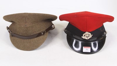 Lot 51 - An Elizabeth II Royal Military Police hat,...