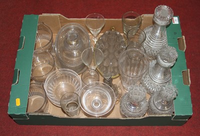 Lot 66 - A collection of 19th century and later glass...