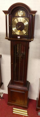 Lot 1161 - A contemporary mahogany Tempus Fugit...