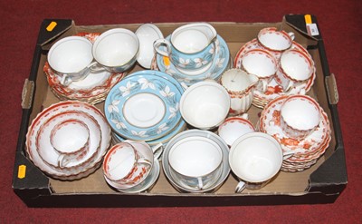 Lot 80 - A collection of tea wares to include Royal...