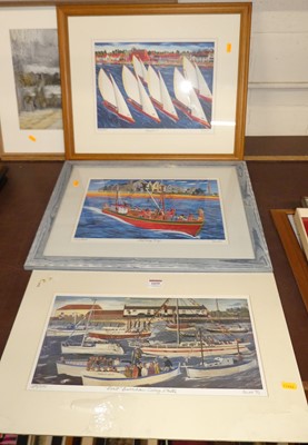 Lot 1059 - Lewis - Fishing trip, limited edition print,...