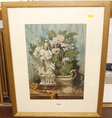 Lot 1016 - Kenneth Anns (b.1881) - still life with...