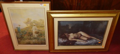 Lot 1080 - Two contemporary framed prints