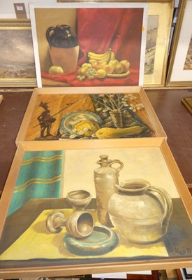 Lot 1045 - George Taylor* (1914-1996) - still life with...