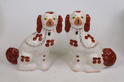 Lot 118 - A pair of Arthur Wood pottery models of...