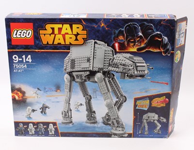 Lot 696 - Lego Star Wars No. 75054 AT-AT, sealed bags...