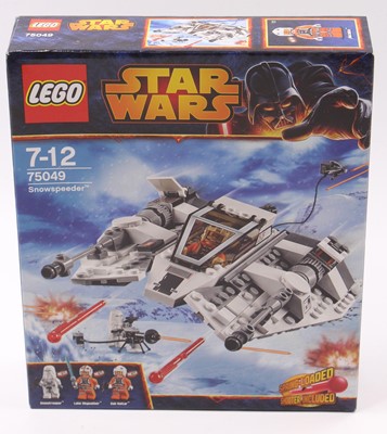 Lot 695 - Lego Star Wars No. 75049 Snowspeeder, as...