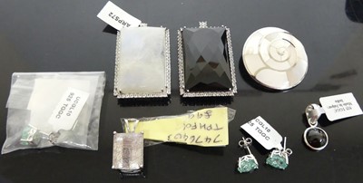 Lot 352 - A collection of as retailed by Gems TV silver...