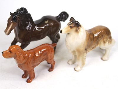 Lot 240 - A Beswick model of a horse, chestnut gloss,...