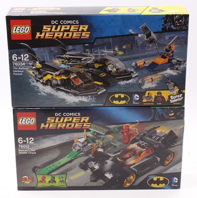 Lot 654 - Lego DC Comics Super Heroes factory sealed...