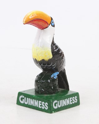 Lot 479 - A cast iron Guinness toucan, h.15cm