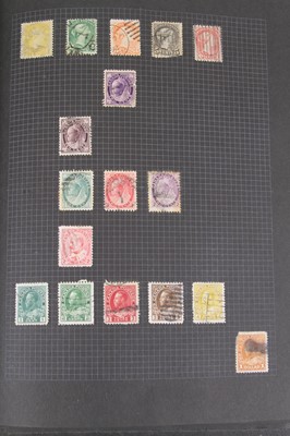 Lot 466 - A stamp album and contents of British and...