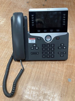 Lot 177 - A Cisco telephone - purchased new in late 2023