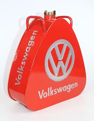 Lot 102 - A reproduction Volkswagen advertising fuel can