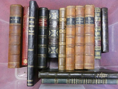 Lot 528 - A collection of 19th century and later leather...