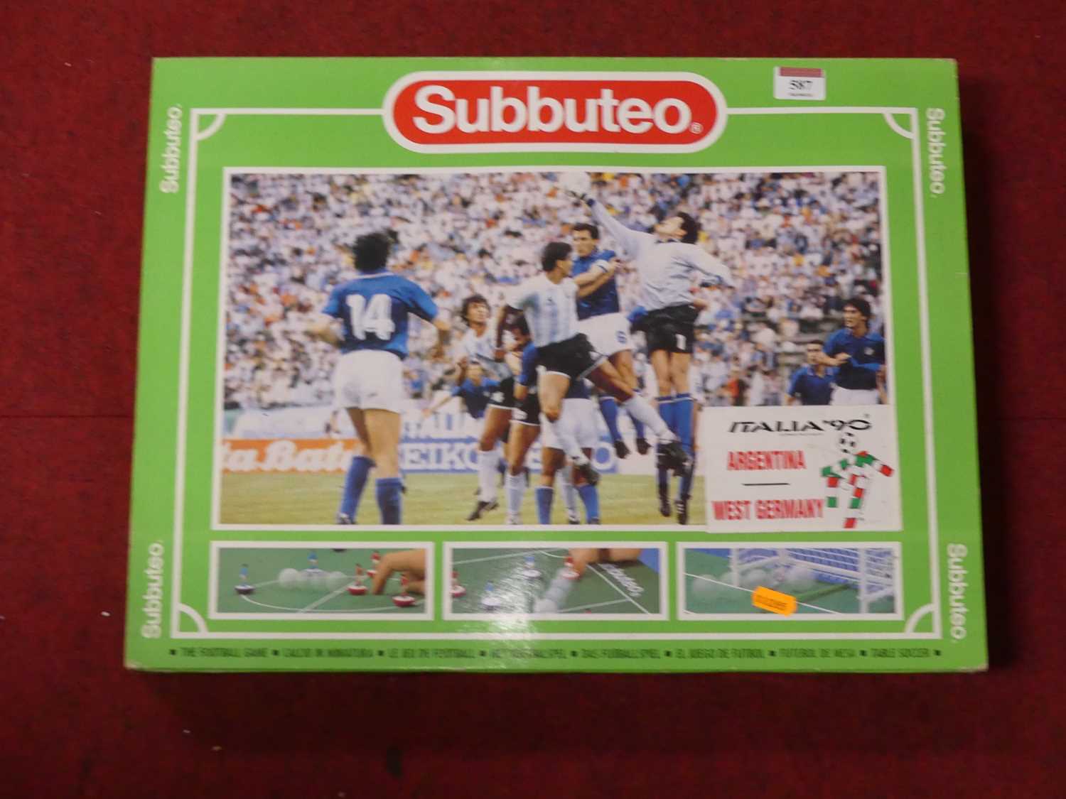Lot 587 - A Subbuteo No.60240 Italia 90 Argentina vs...