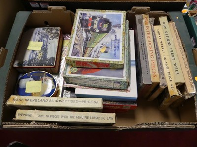 Lot 642 - A quantity of mixed children's puzzles to...