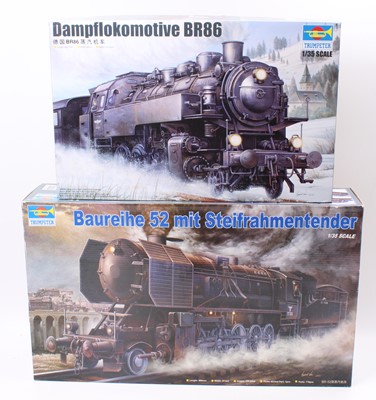 Lot 1599 - A Trumpeter 1/35 scale plastic locomotive kit...