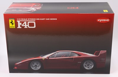 Lot 958 - A Kyosho 1/12th scale No. 08602A Ferrari F40...