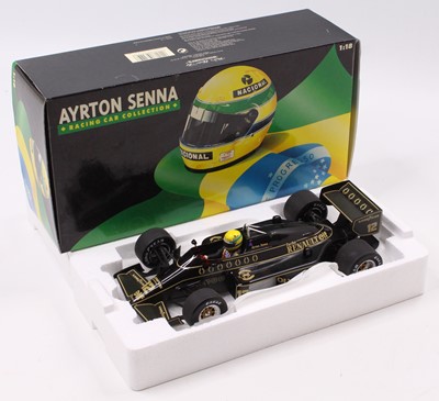 Lot 961 - Minichamps Ayrton Senna Racing Car Collection...