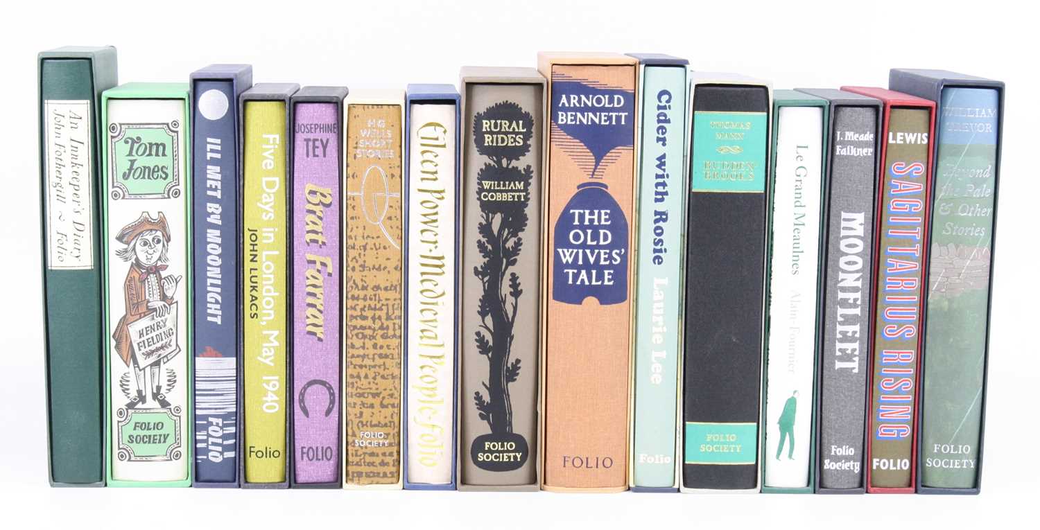 Lot 1080 - Folio Society, a collection of volumes housed...