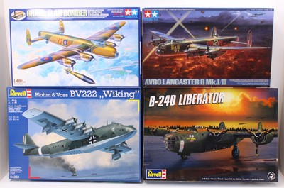 Lot 1572 - A collection of Revell and Tamiya mixed scale...