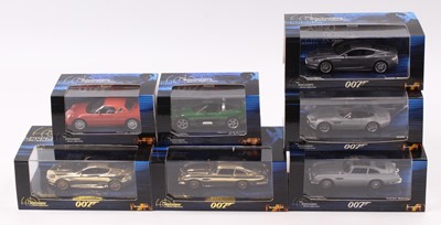 Lot 977 - Minichamps The James Bond Collection 1/43rd...