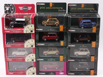 Lot 942 - 12 Corgi Classics modern issue 1/36th scale...