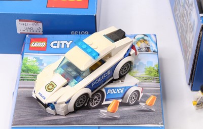 Lot 669 - A collection of Lego City Police-themed...