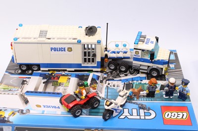 Lot 669 - A collection of Lego City Police-themed...
