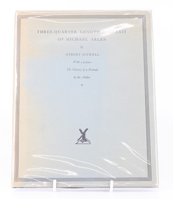 Lot 1064 - Sitwell, Sir Osbert: A Book of Essays Sing...