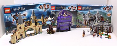 Lot 668 - A collection of Lego Harry Potter boxed...