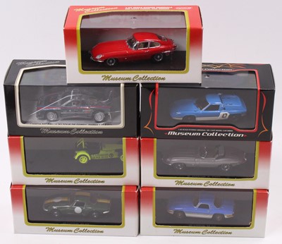 Lot 933 - 7 Kyosho Museum Collection 1/43rd scale...