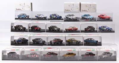 Lot 927 - 23 Trofeu 1/43rd scale rally cars, with...