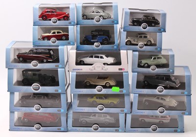 Lot 926 - 18 Oxford Diecast 1/43rd scale plastic cased...