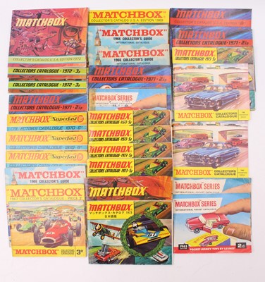 Lot 1500 - One tray containing a quantity of Matchbox...