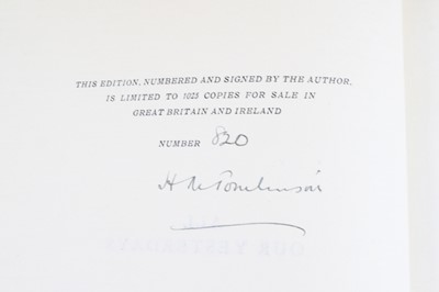 Lot 1060 - Tomlinson, Henry Major: The Sea And The Jungle,...