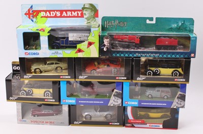 Lot 914 - Corgi Classics TV & Film related diecast group...