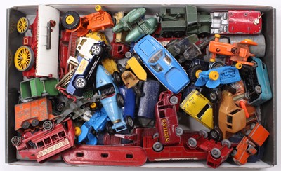 Lot 1466 - A small collection of play-worn Matchbox...