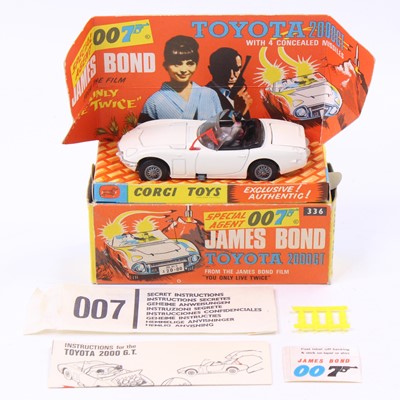 Lot 1336 - Corgi Toys No. 336 James Bond's Toyota 2000 GT...