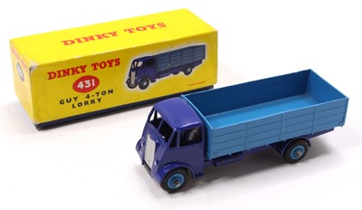 Lot 1215 - Dinky Toys No. 431 Guy 4 Ton Lorry in mid and...