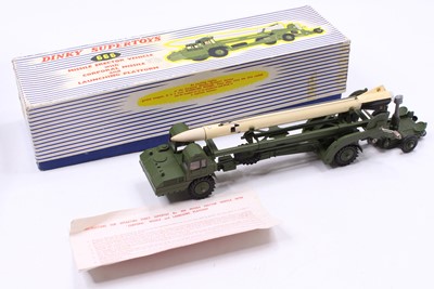 Lot 1244 - Dinky Toys, 666 Missile Erector Vehicle and...