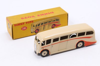 Lot 1233 - Dinky Toys No. 281 Luxury coach comprising of...